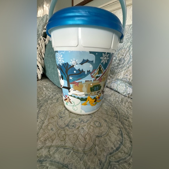 Disney Parks 2018 Holiday Souvenir Popcorn Bucket - Picture 5 of 7